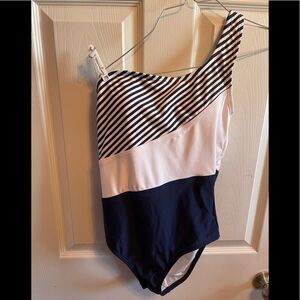 Kona sol one shoulder bathing suit sz S